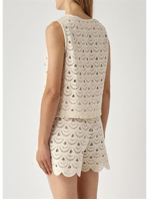 velma crochet shell paillettes 10 MC2 SAINT BARTH | VEM0001-01719L.08864L